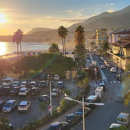 Panoramic Seaview & Sunset In Old Town Lägenhet